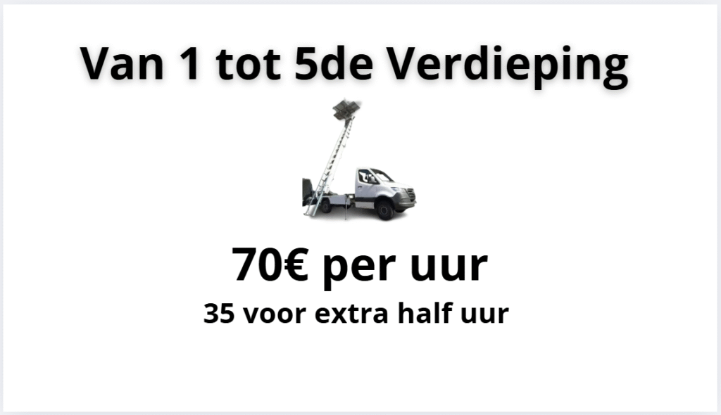 ladderlift prijzen antwerpen