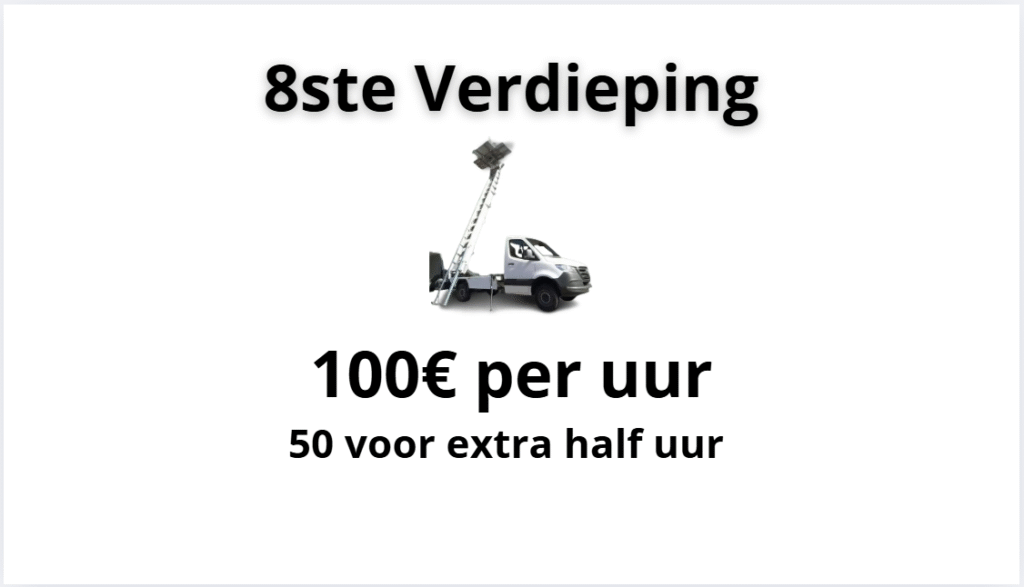 LADDERLIFT ANTWERPEN PRIJZEN